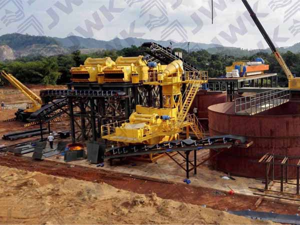Sludge Dewatering from Sand Plant