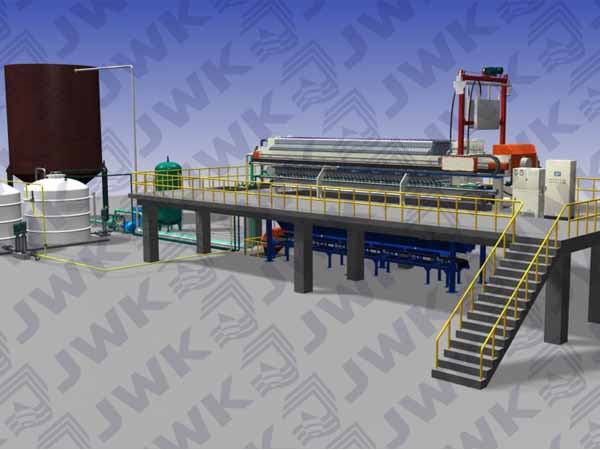 Sludge dewatering system